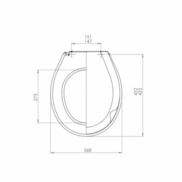 Papatya Toilet Seat KLOZET KAPAGI 111-100 - Image 2