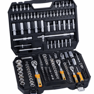 171Pcs 1/4",3/8"& 1/2" Dr, Socket Set 203102