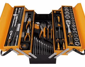 85 Pcs 1/2"&1/4"Dr,Tools Set 490285