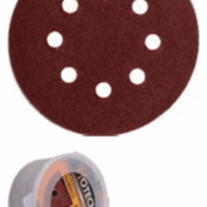 5"/125Mm 50Pcs Aluminum Oxide Sanding Disc W/Velcro 560631