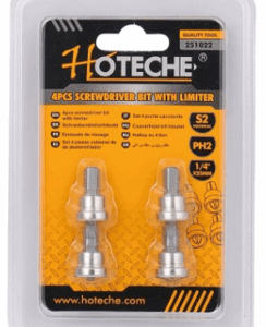 4Pcs Screwdriver Bit With Limiter 251022