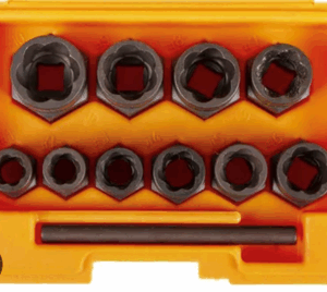 11Pcs Impact Bolt & Nut Remover Set 610206