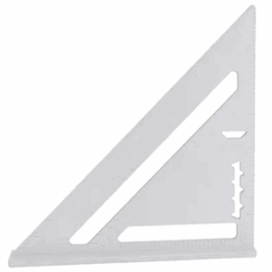 7"/185Mm Aluminum Rafter Square With Stamped 282311A