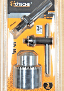 3Pcs Drill Chuck With Key 631004