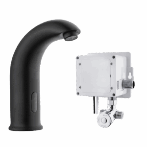 Photocell Controlled Sink Mixer Double Entry BLACK PHT012B
