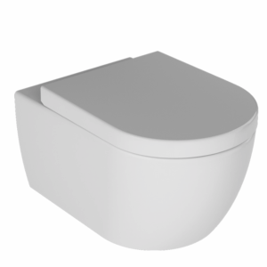 70DE03054 Deep Rimless Wall Hug WC