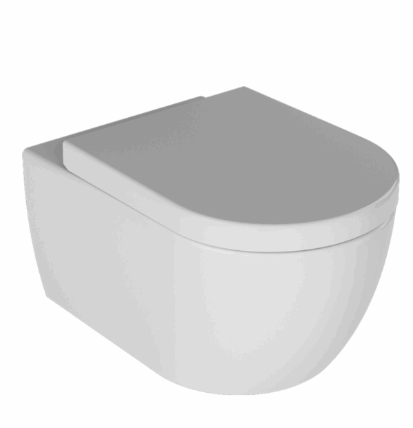 70DE03054 Deep Rimless Wall Hug WC
