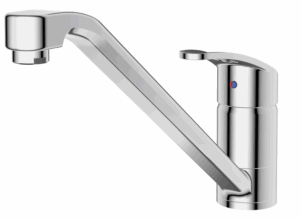Single-Lever Sink Mixer With Movable Spout GUANTA 500221R