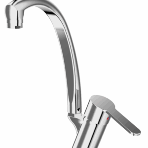 Single-Lever Sink Mixer With Movable Spout LUG101