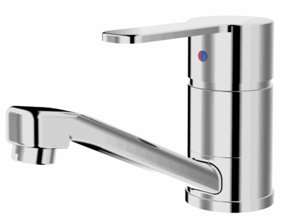 Single-Lever Sink Mixer With Movable Spout LUG114