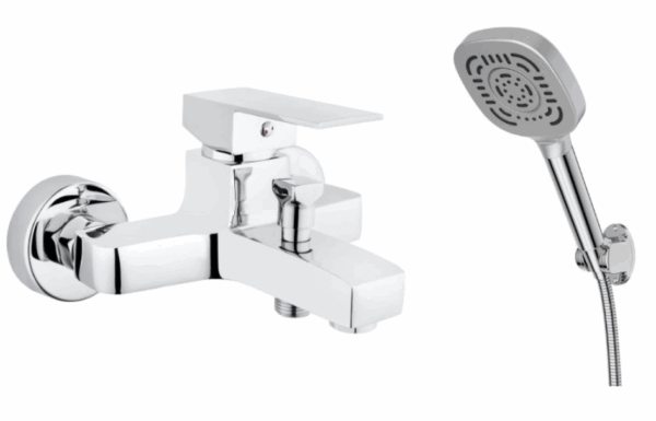 Exposed Bath Mixer With Shower Kit HR103WB