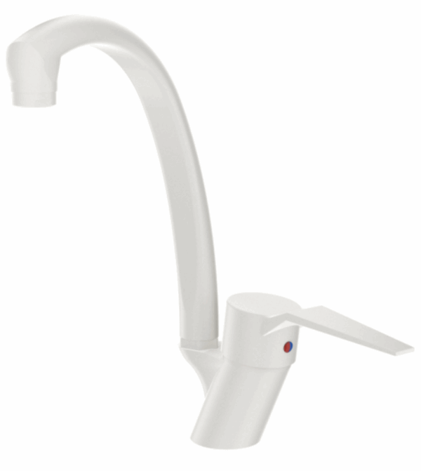 Single-Lever Sink Mixer With Movable Spout 400101W