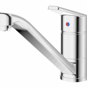 Single-Lever Wall Mounted Sink Mixer With Spout VRG116