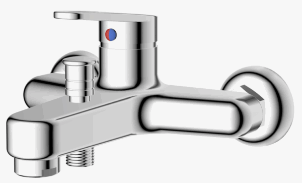 Exposed Bath Mixer With Shower Kit VRG018