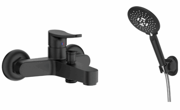 Exposed Bath Mixer With Shower Kit BMRC103WB