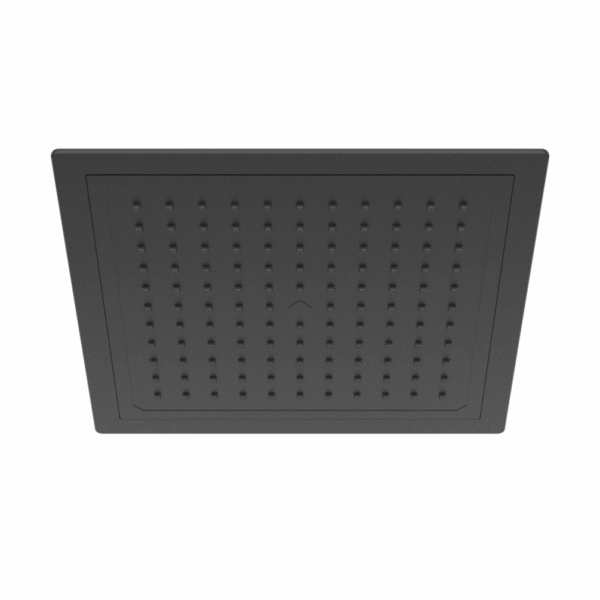 Carre Full Black Top Shower TD025