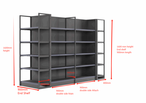 Racking System 1600 x 900 x 400 mm - Image 2