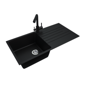 EN004 Black Kitchen Sink
