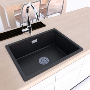 EN010 Black Kitchen Sink